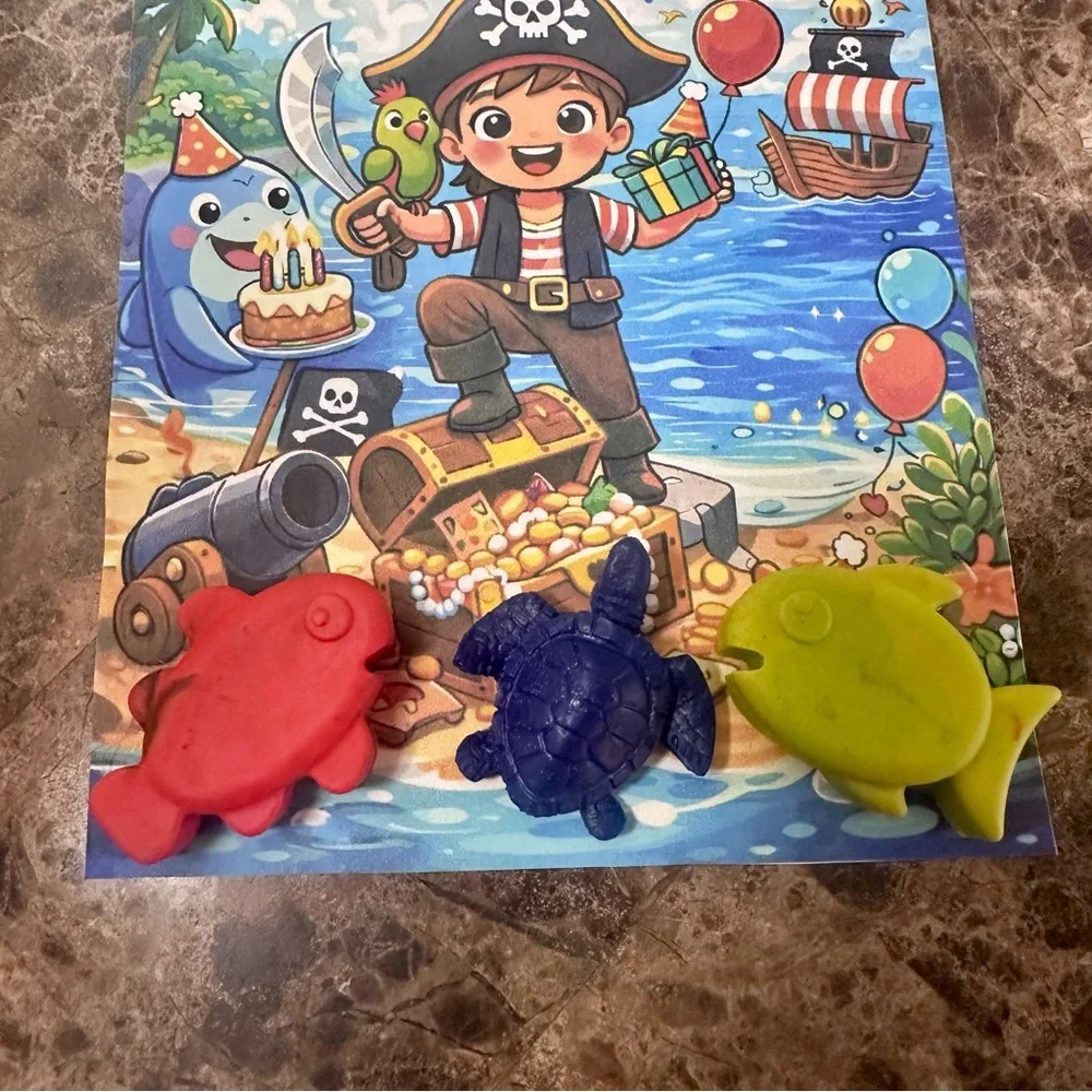 Handmade pirate themed